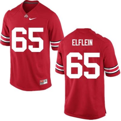 Men's Ohio State Buckeyes #65 Pat Elflein Red Nike NCAA College Football Jersey New Style COE5044WO